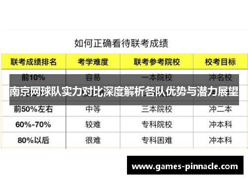 南京网球队实力对比深度解析各队优势与潜力展望